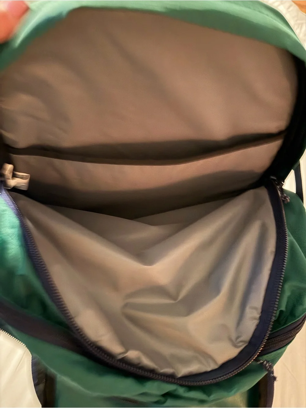 L.L. Bean Green, Navy & Black Men's Backpack